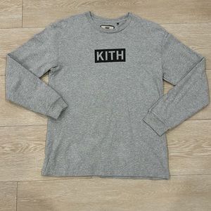 Kith Long Sleeve Box logo